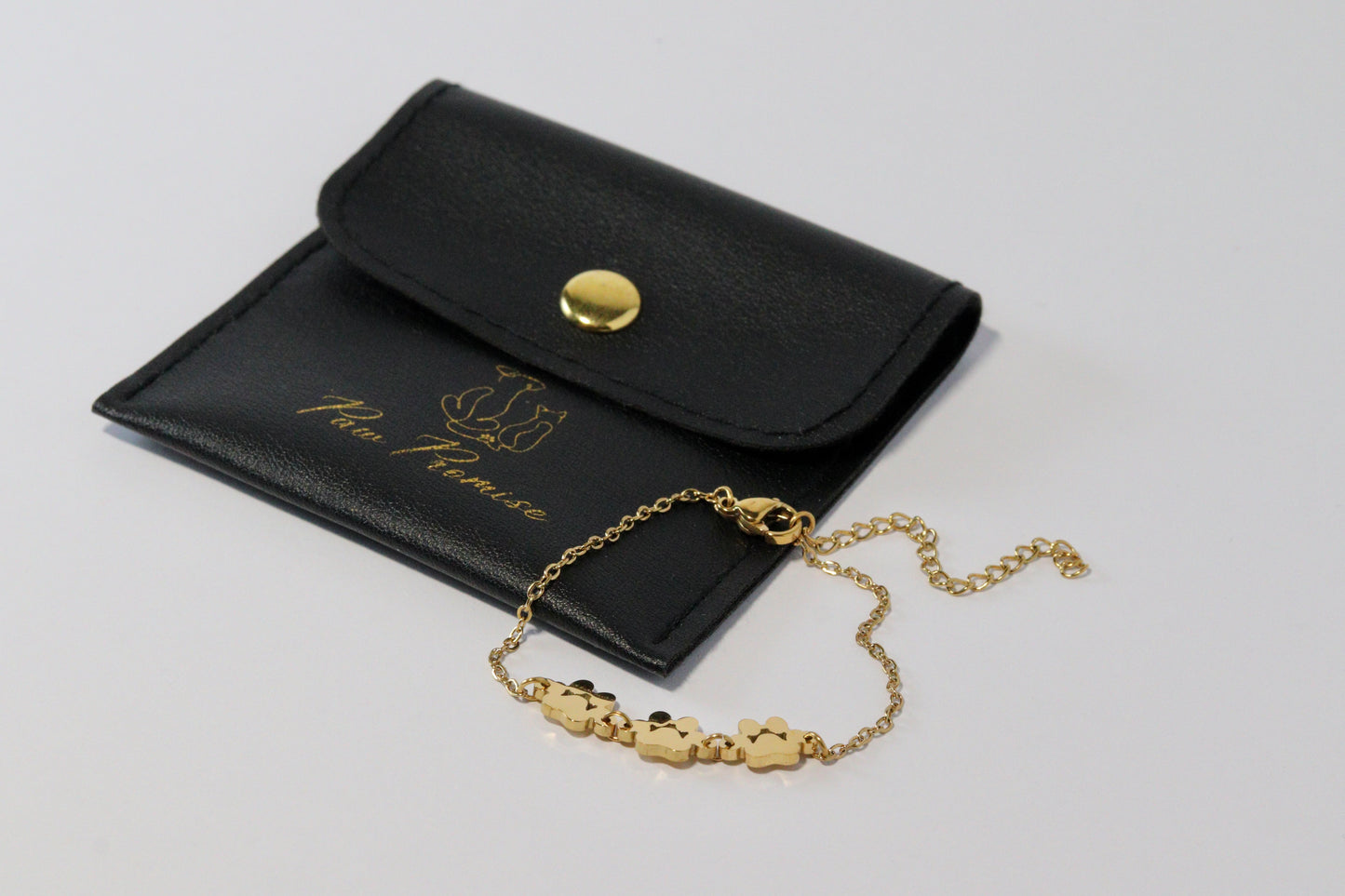 PawPromise™ Gold-Plated Stainless Steel Bracelet